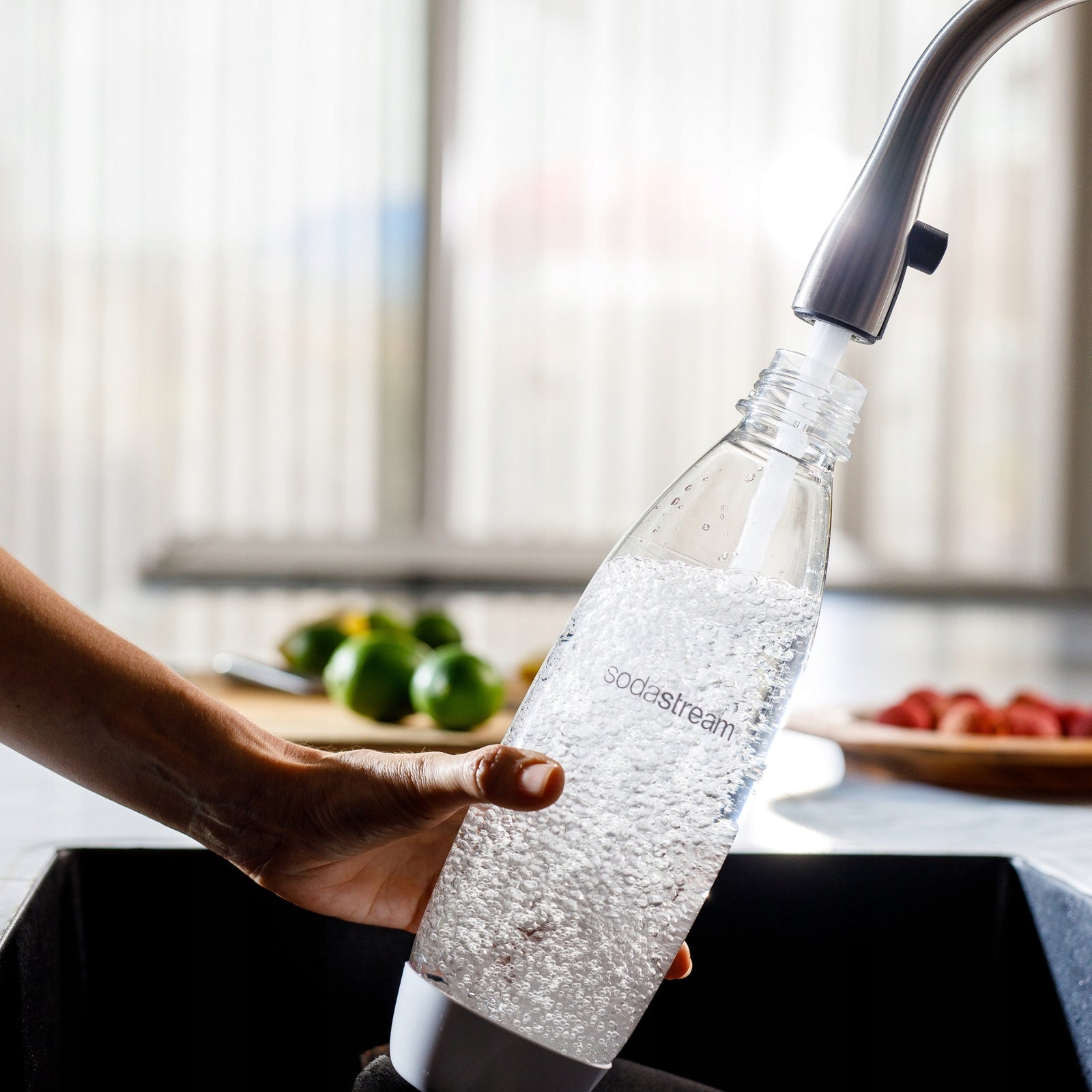 Water bottles SodaStream FUSE 2x1L white for dishwasher Brand SodaStream