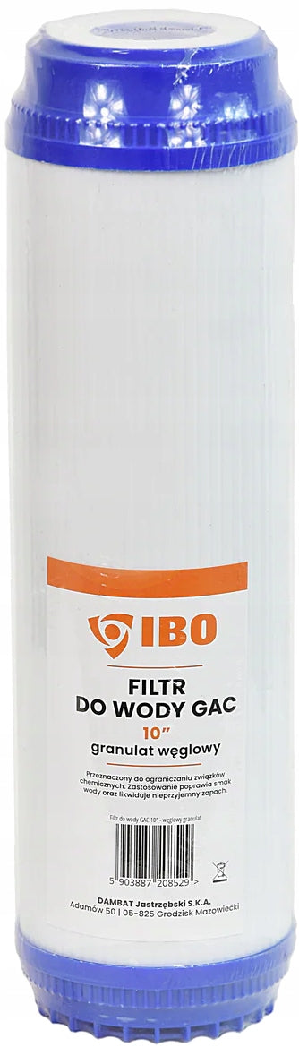 Water filter GAC 10" - carbon granules
