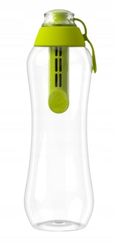 Water filter bottle DAFI 0,5L+ 1filter reusable lime