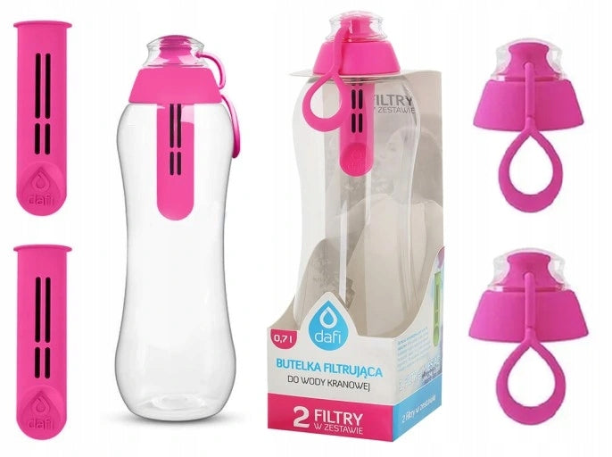 Water filter bottle DAFI 0.7L + 2 FILTERS + 3 NUTS |ORIGINAL DAFI