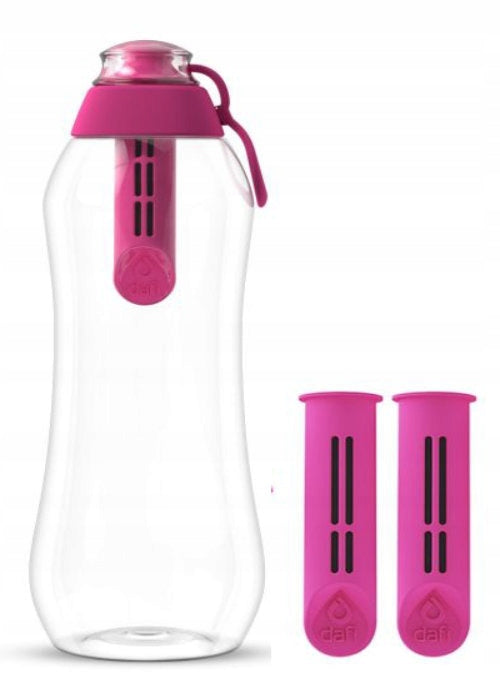 Water filter bottle Dafi 0,7l pink +2 filters