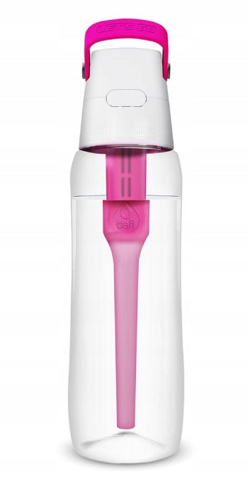 Water filter bottle Dafi SOLID 0,7l pink