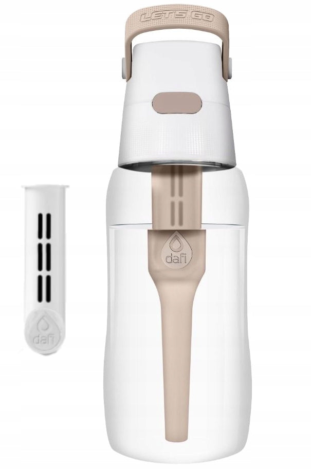 Water filter bottle Dafi Solid 0,5 cappucino