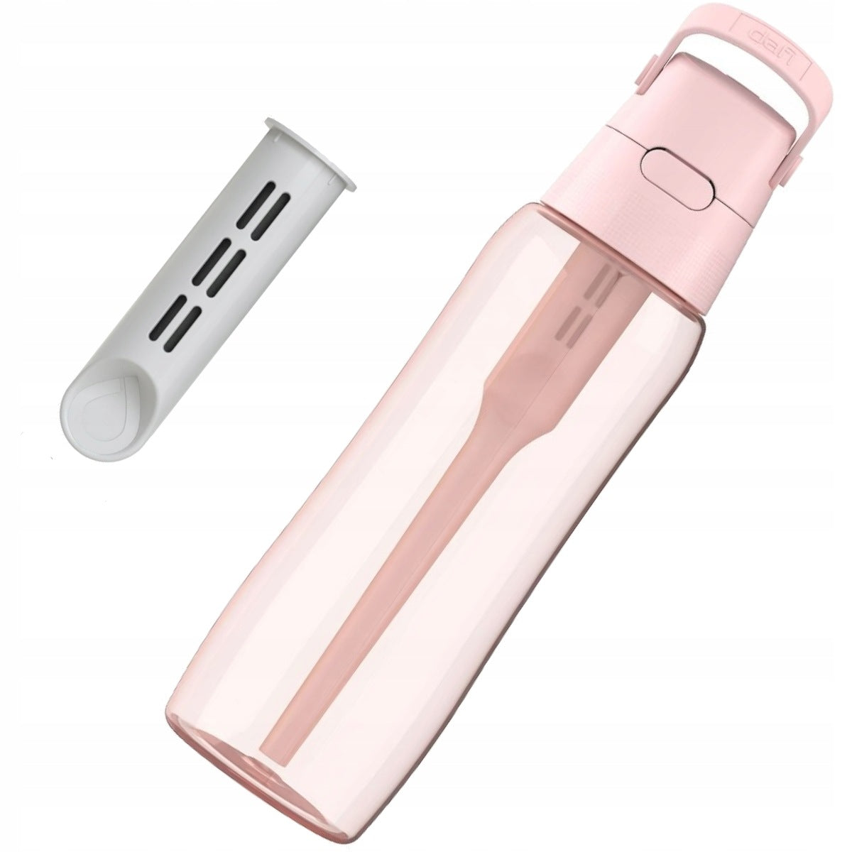 Water filter bottle Doda & Dafi Solid 0,7l pink Baby Pink Packaging status original