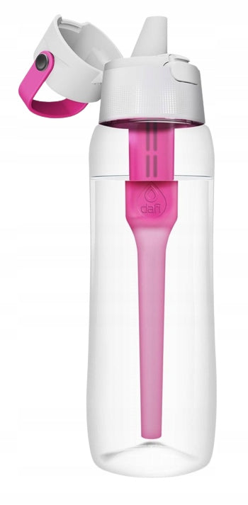 Water filter bottle water bottle for school 700ml flamingo pink SOLID Packaging status original