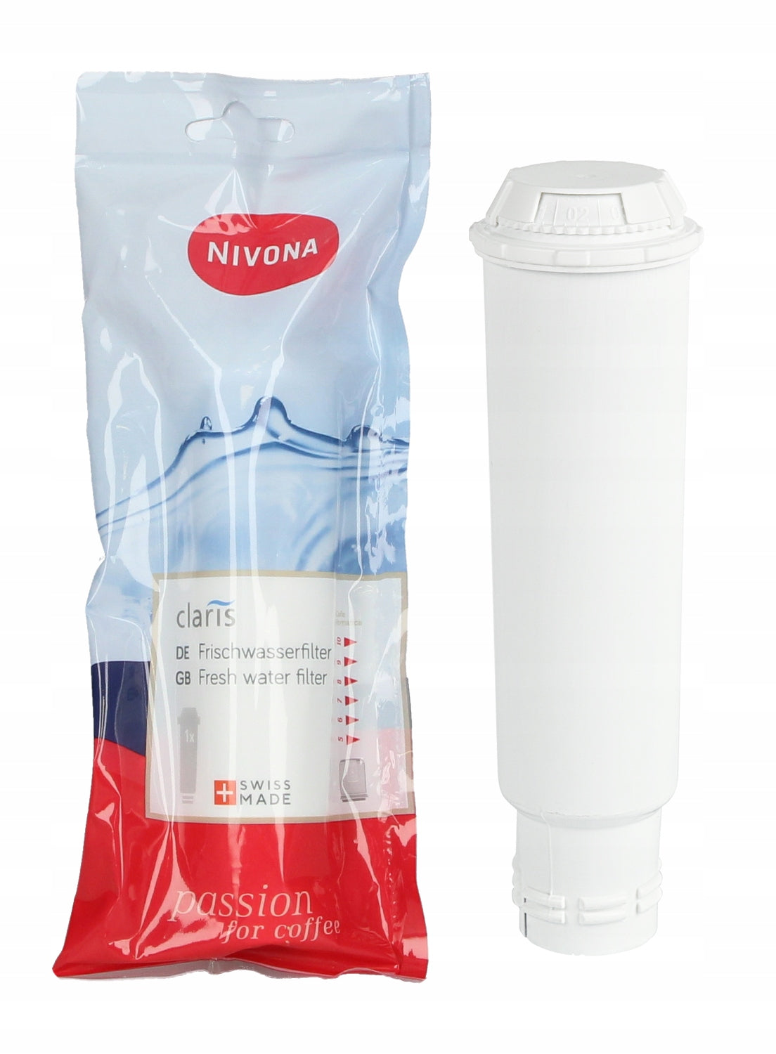 Water filter cartridge for pressure machine Nivona Claris NIRF700 4 pcs. Manufacturer code NIRF700