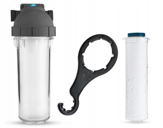 Water filter housing DAFI flow + CARTRIDGE + KEY