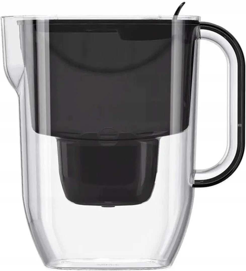Water filter jug Aquaphor Fresh 3,2L Black with 6 refills Manufacturer code FRESH C + 5AP
