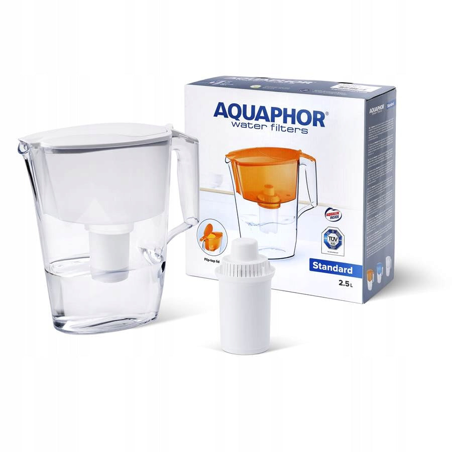 Water filter jug Aquaphor Standard 2,5 l white Packaging status original