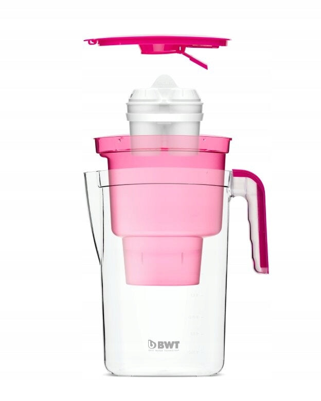 Water filter jug BWT Vida 2.6 l Pink - manual with cartridge Mg2+ EAN (GTIN) 9022001922519