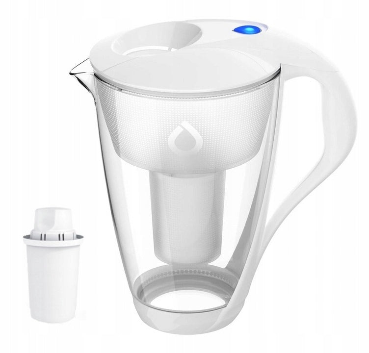 Water filter jug DAFI CRYSTAL glass Solid + 1 filter