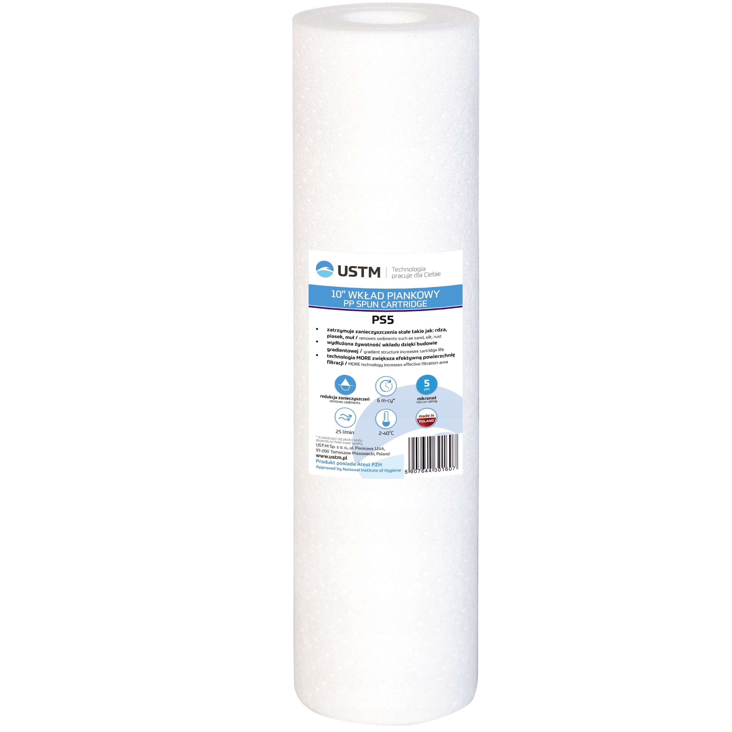 Water filter set of cartridges Osmosis RO7 Ustm for hose + membrane Manufacturer code BL10 PS20M PS5M L-GAC L-MIN L-BIO ULP75ECO