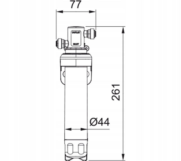 Water filter system Franke Clear Water S 1 filter Brand Franke