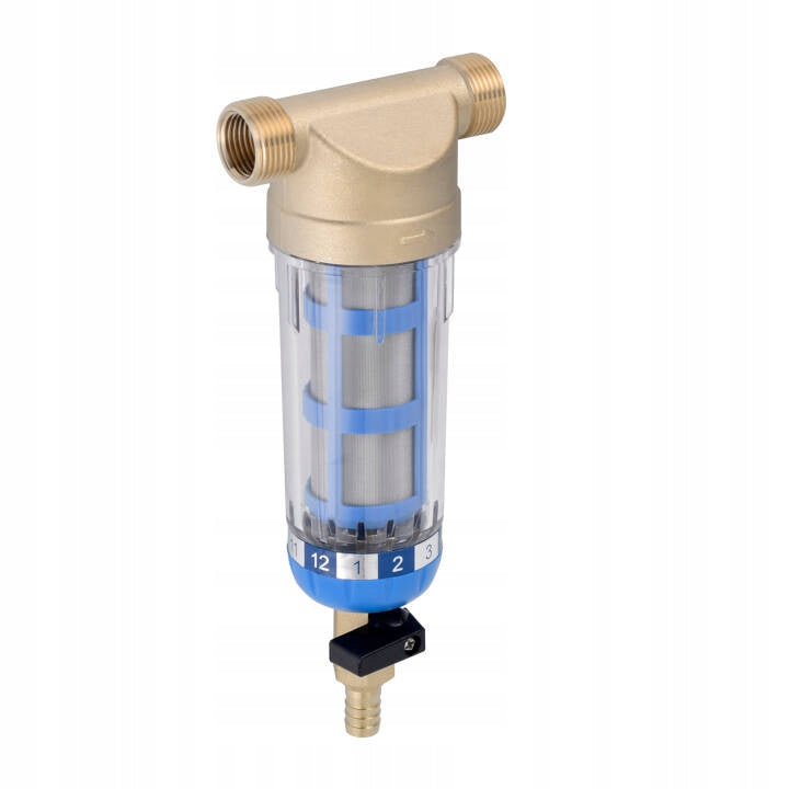 Water filter with 3/4" 1" connection complete with key KLARWOD