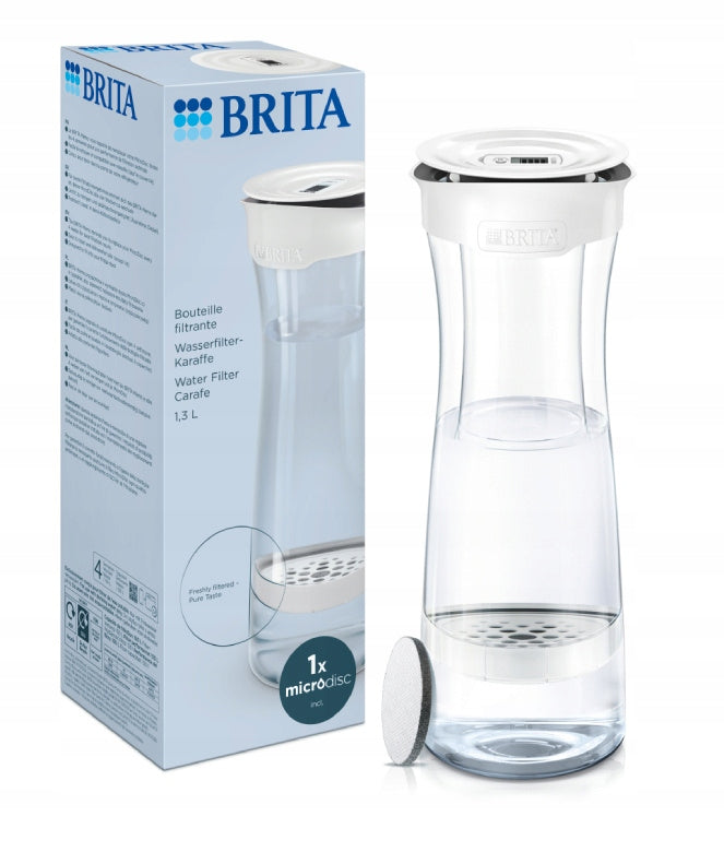 Water filtration carafe BRITA 1,3l - White-graphite