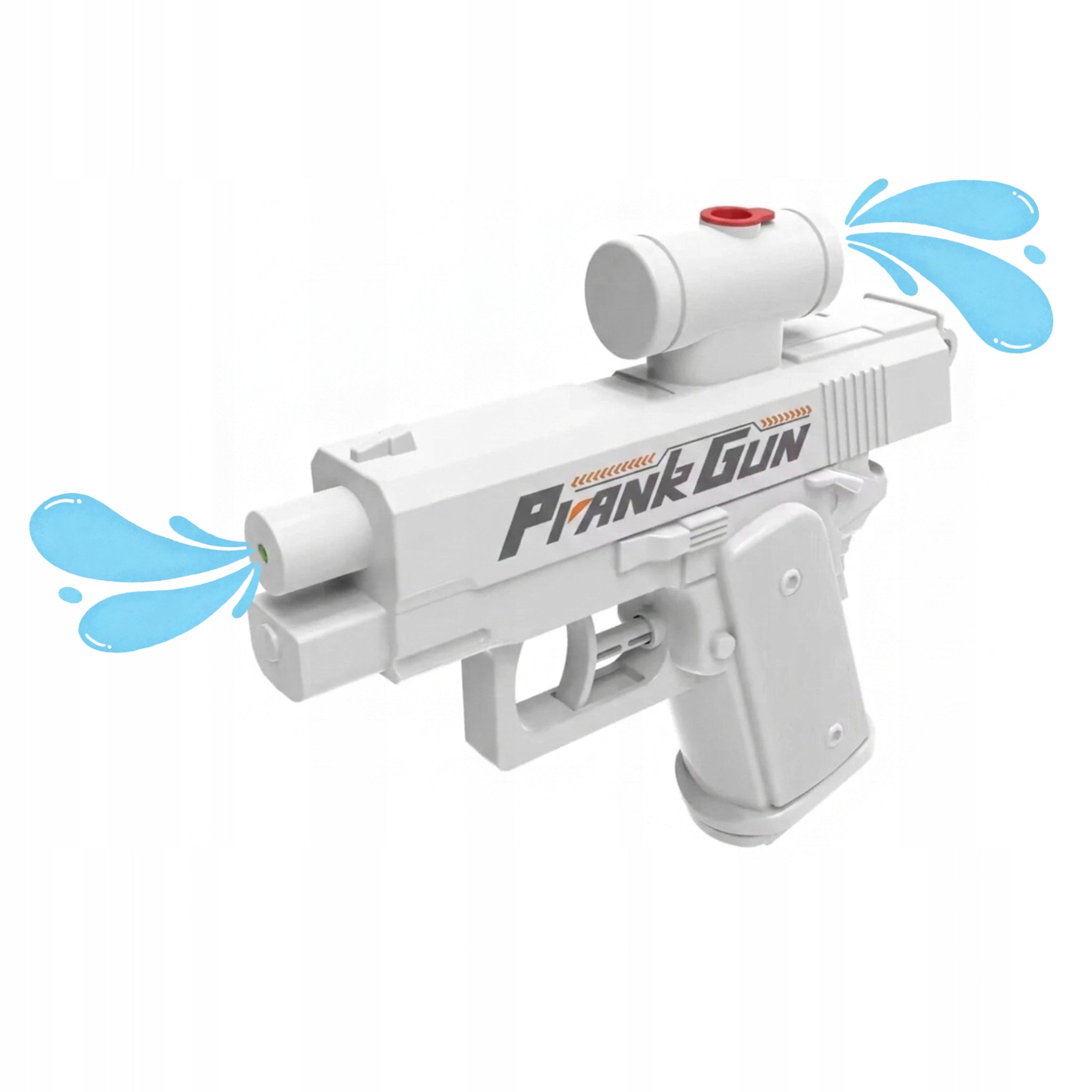 Water gun Prank Gun White Shoots both ways! HIT! Toy Joke! Manufacturer code 888-9