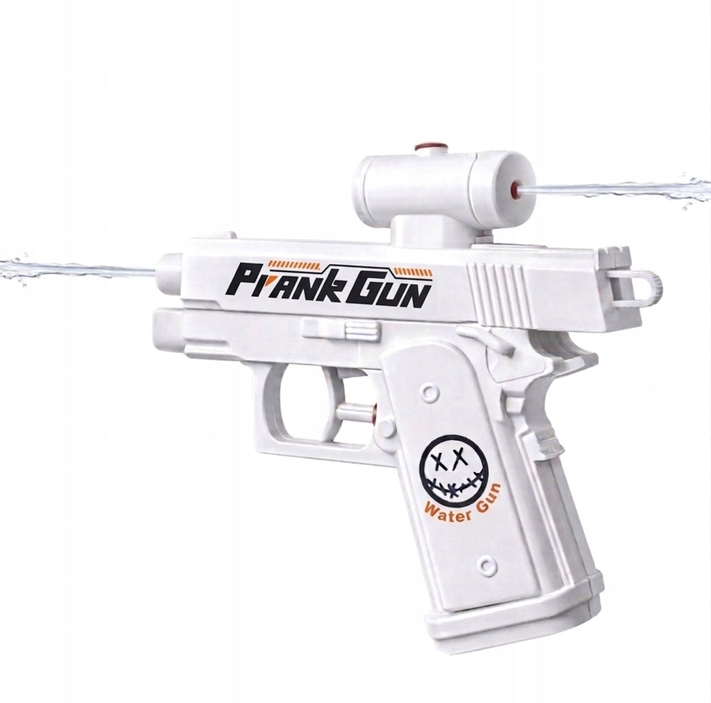 Water gun Prank Gun White Shoots both ways! HIT! Toy Joke!