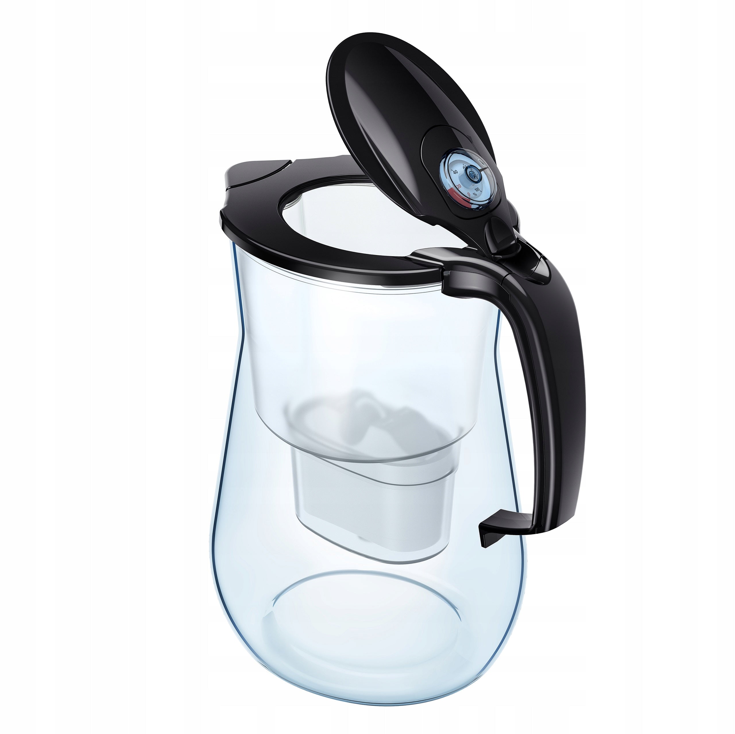 Water jug with filter Aquaphor Onyx 4,2l + 6 cartridges Maxfor+ Mg black Manufacturer code 121130385
