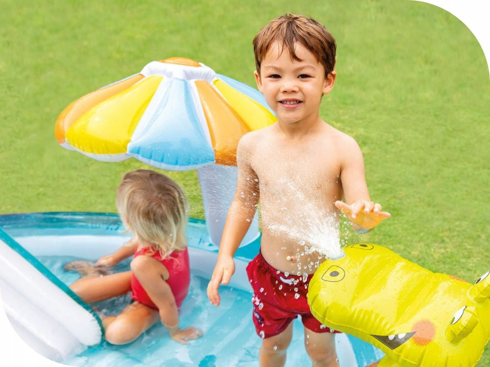 Water playground ALLIGATOR Swimming pool Intex 57165 Inflatable Slide MODEL 2026 Manufacturer code 57129
