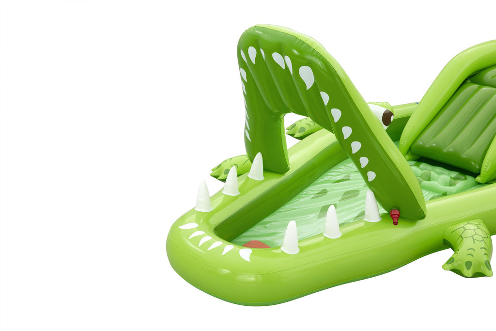 Water playground CROCODILE 234x163x87 Bestway SLIDE ACCESSORIES SHOWER TRAY Volume 152 l