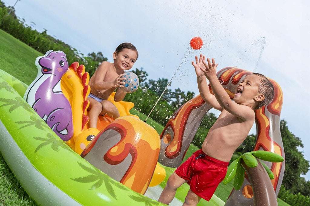 Water playground DINOSAURS 262x188x102 Bestway SLIDE ACCESSORIES ISLAND Brand Bestway