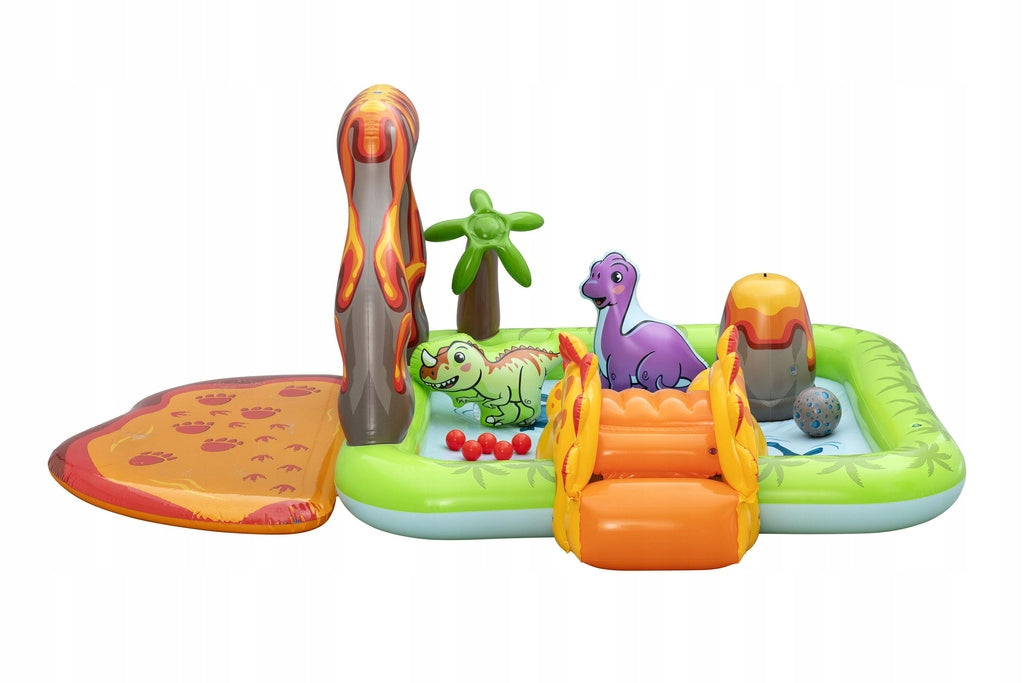 Water playground DINOSAURS 262x188x102 Bestway SLIDE ACCESSORIES ISLAND Packaging status original