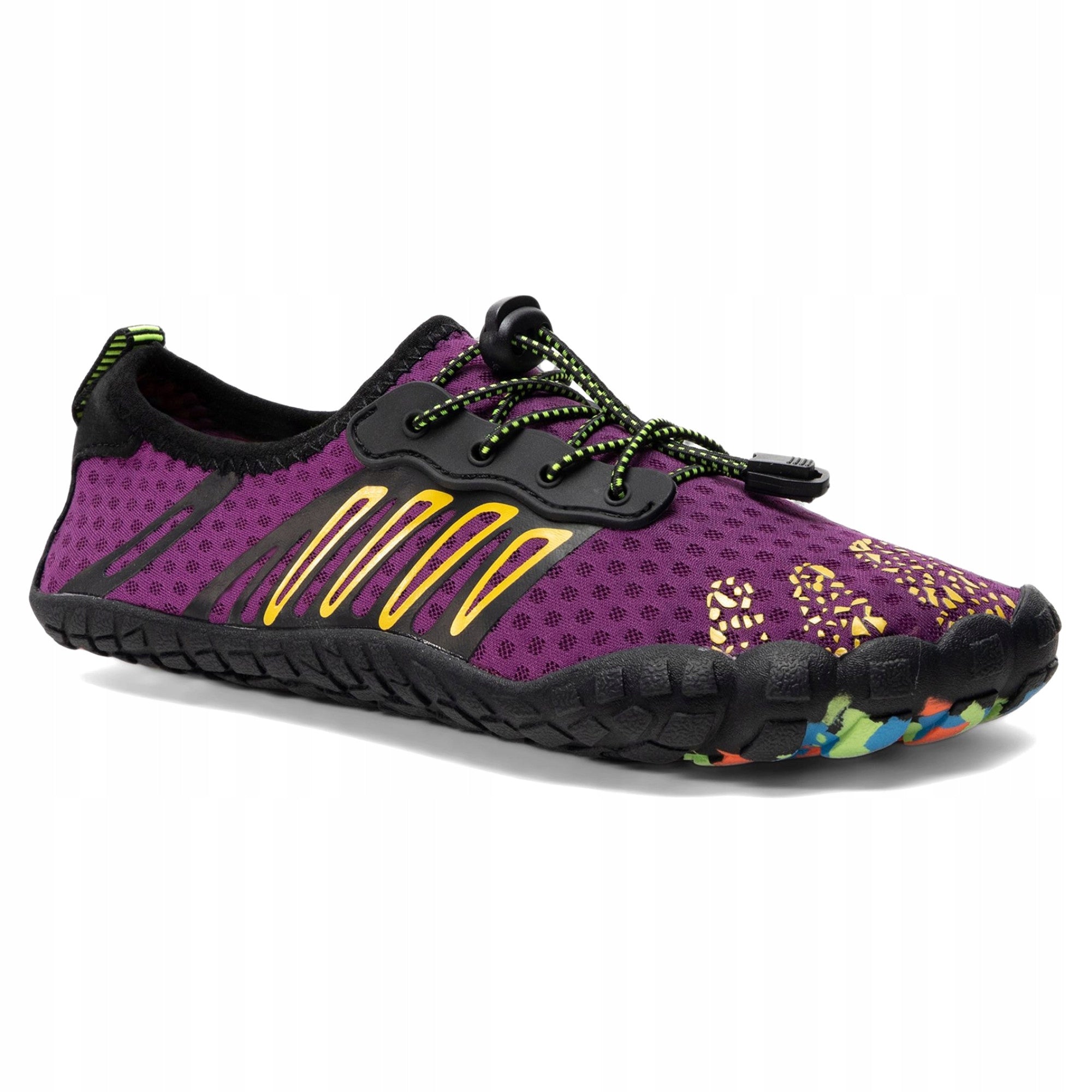 Water shoes AQUASTIC Aqua WS120 purple 38 FOR BEACH ECHINACEA