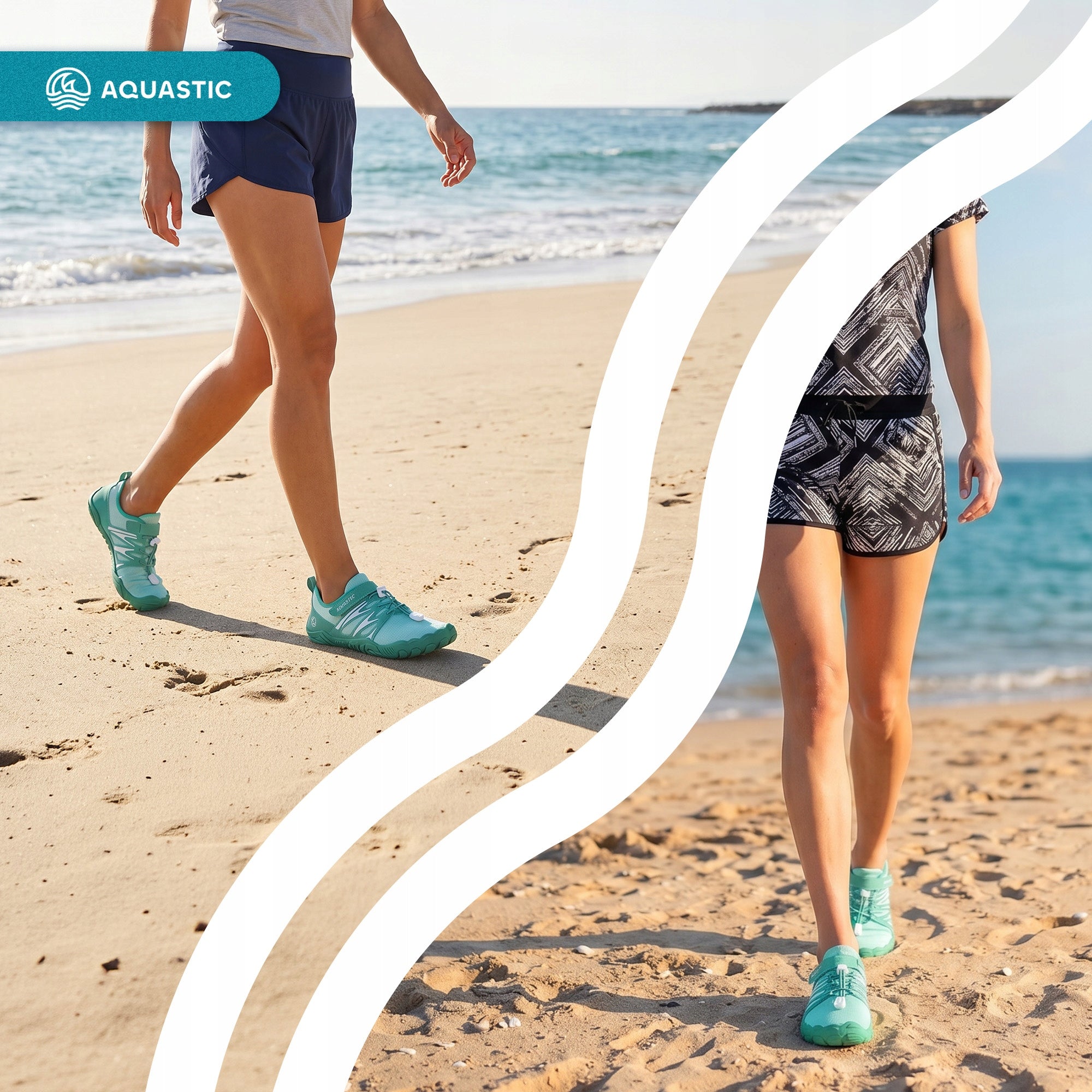 Water shoes AQUASTIC Mayor turquoise FOR STONES ECHINACEA BEACH LIGHT 42 Gender unisex product