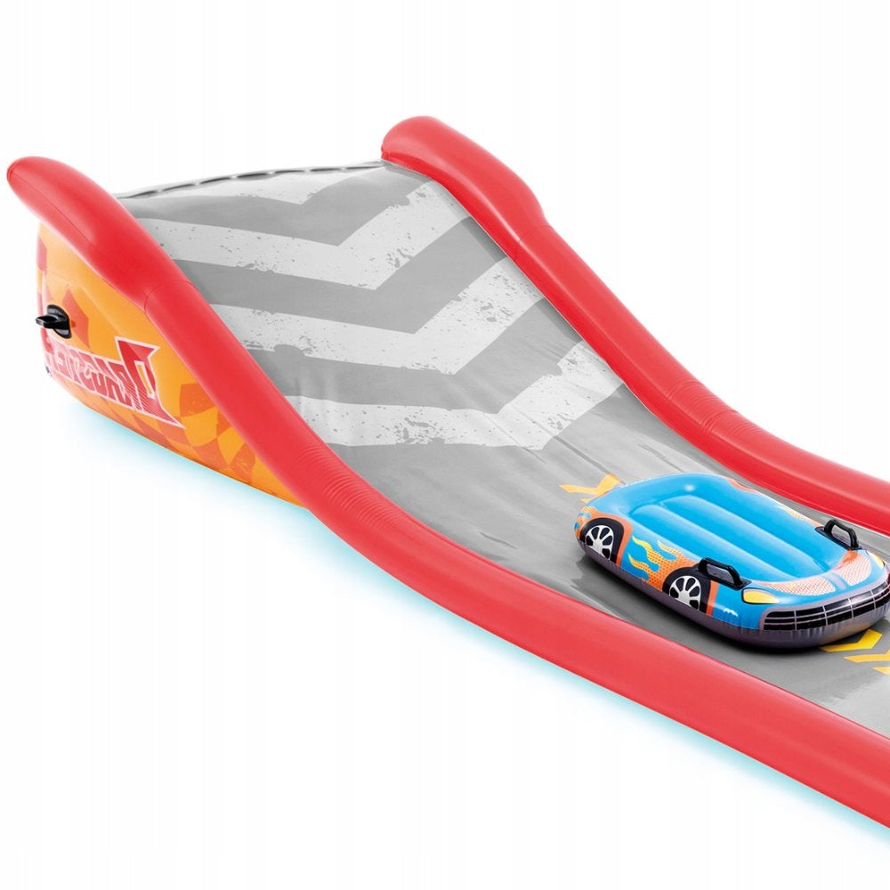 Water slide Intex slide 561 cm multicolored with surfboards Kind water slide