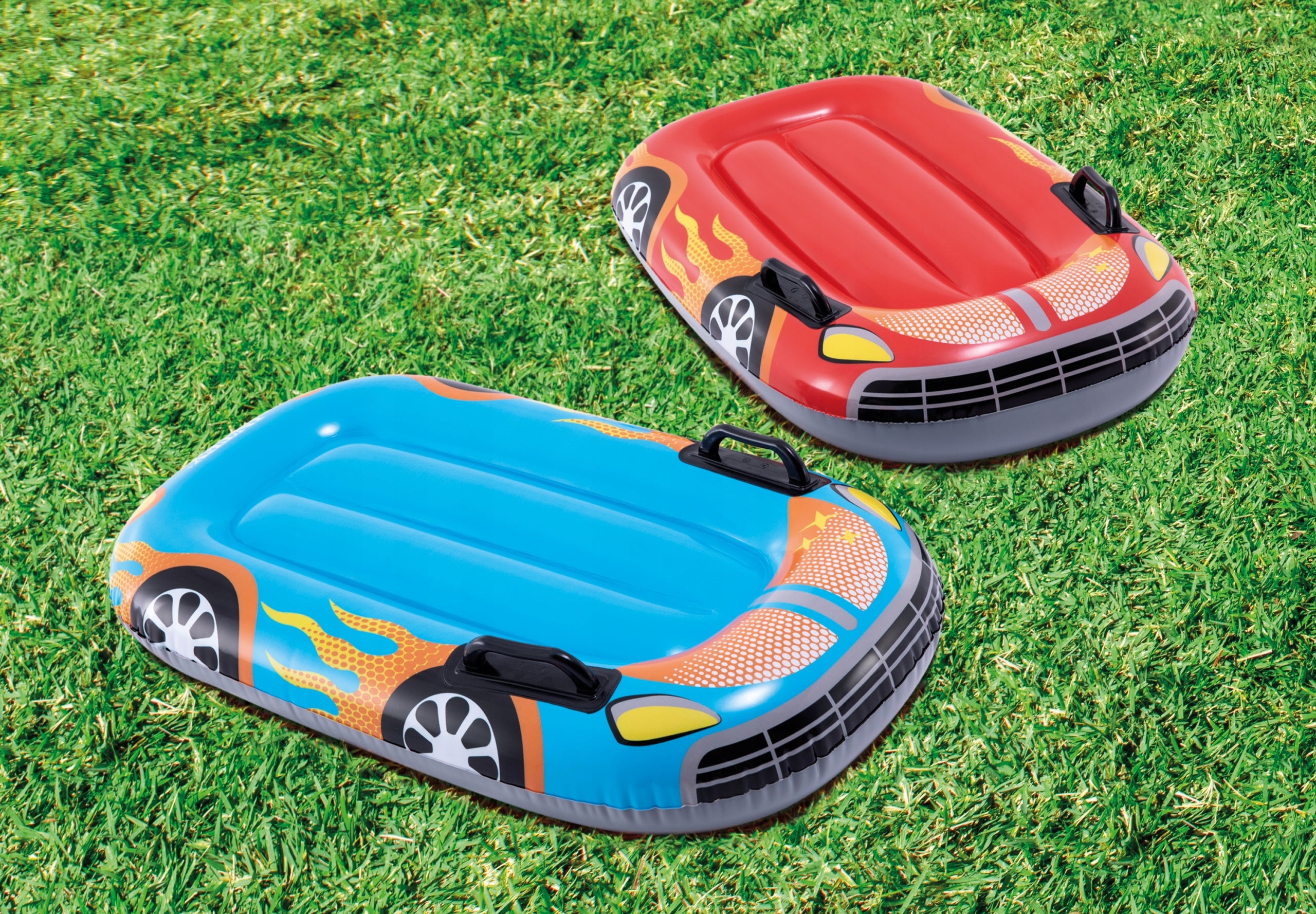 Water slide Intex slide 561 cm multicolored with surfboards Length 561 cm
