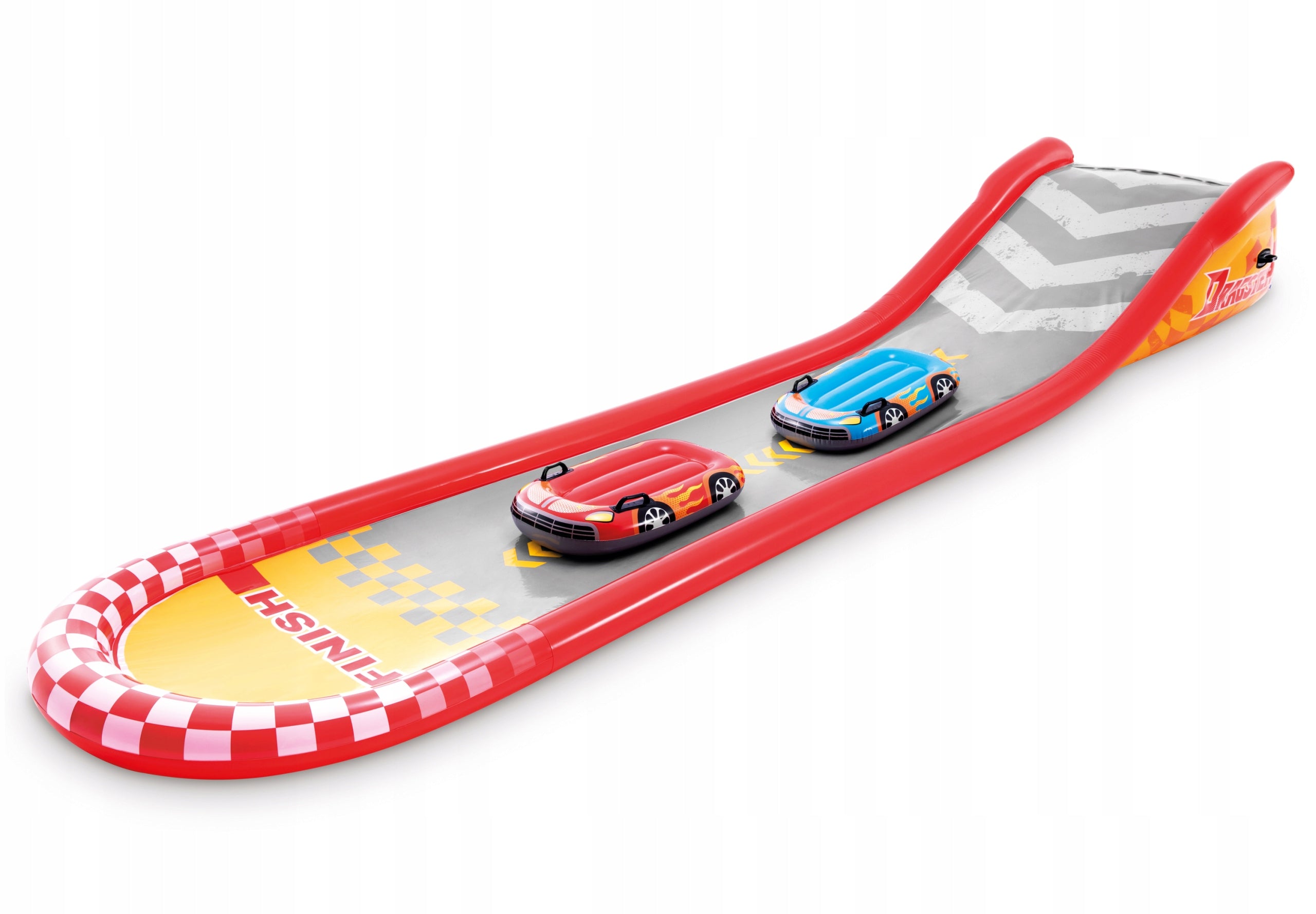 Water slide Intex slide 561 cm multicolored with surfboards