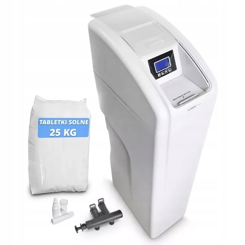 Water softener WEBER PREMIUM L 25 salt 25kg tester