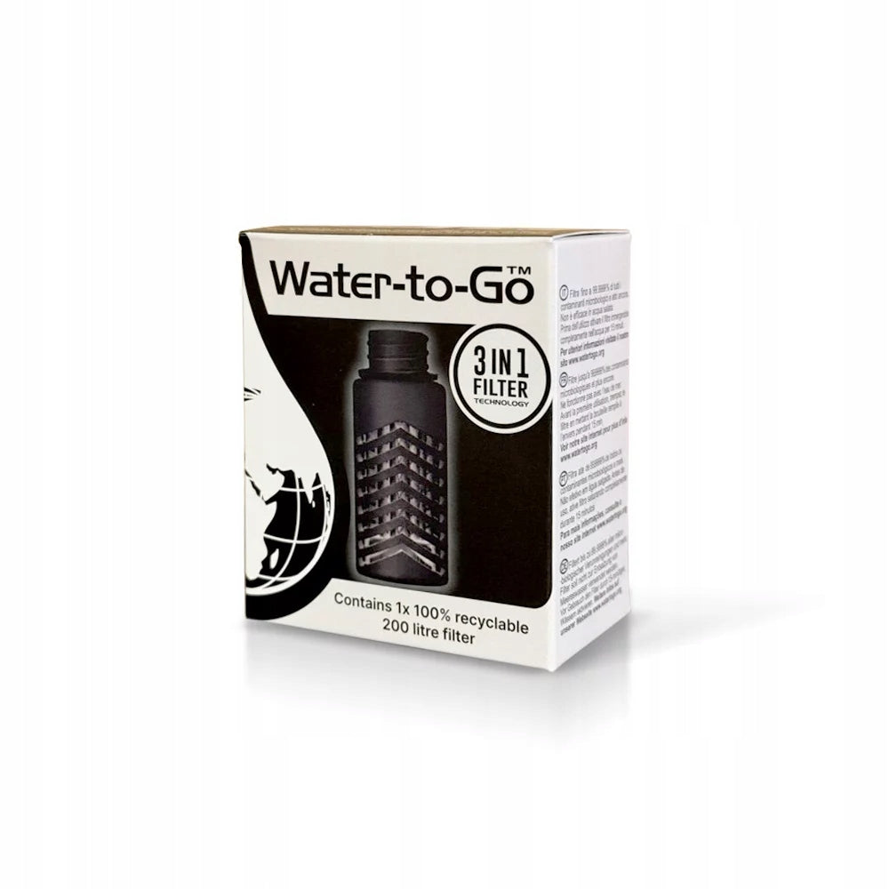 Water-to-Go Active/WTG/Sugarcane/GO Single Filter!