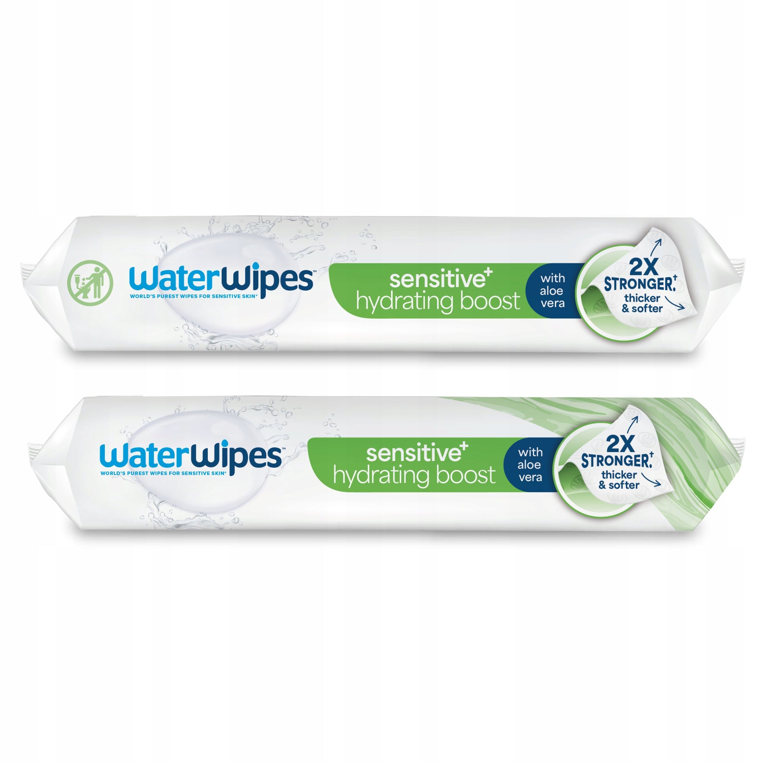 WaterWipes Monthly Set of Moisturized Scarves for Children Aloe 24x60 Brand WaterWipes