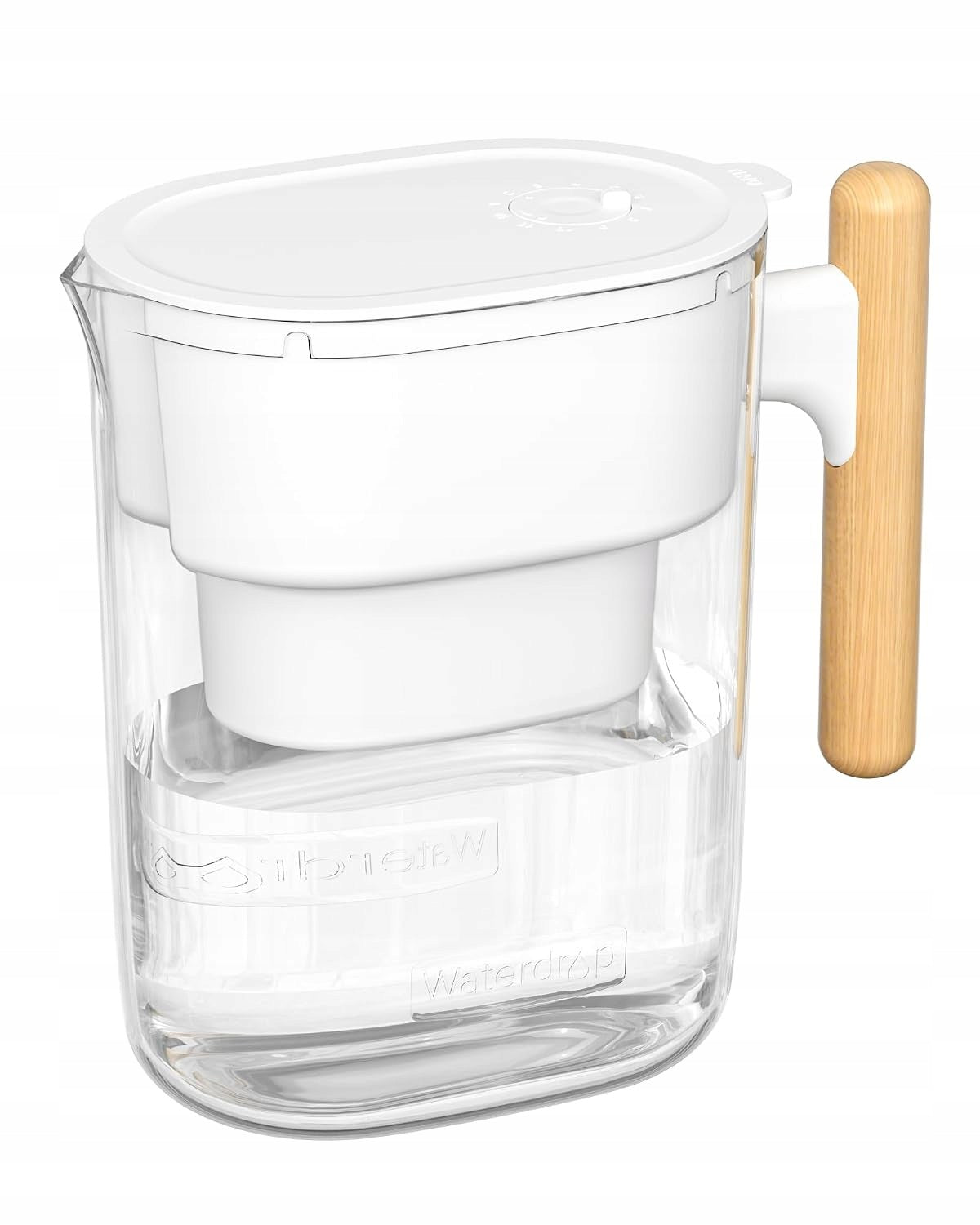 Waterdrop Chubby 3.5L Water Filter Jug with 1×90 Day Filter Cartridge