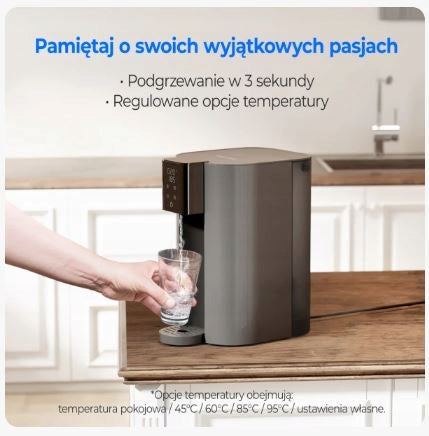 Waterdrop WD-C1H Countertop Reverse Osmosis(RO) Water Filter and Heating Manufacturer code WD-C1H-AL