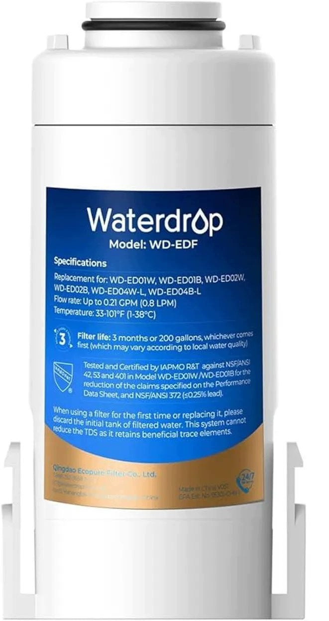 Waterdrop WD-EDF - filter cartridge for Waterdrop jug WD-ED01/02/04 1pcs