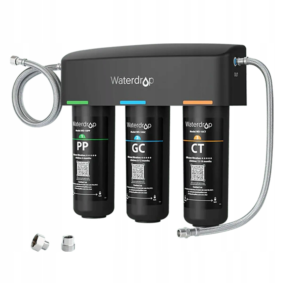 Waterdrop WD-TSA-10 3 Degree Direct Connect Sink Filter