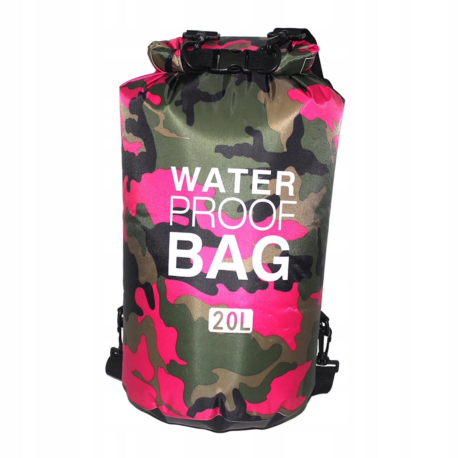 Waterproof Backpack, Dry Bag Shoulder Bag, Dry Floating Gear Sack Roll 20L Length 20 cm