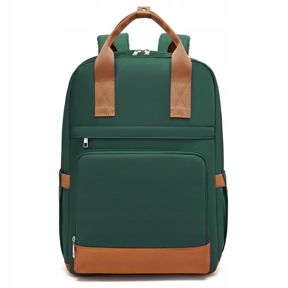 Waterproof Backpack for airplane 40x30x20 cm women's RYANAIR green Oliver Brand Kono