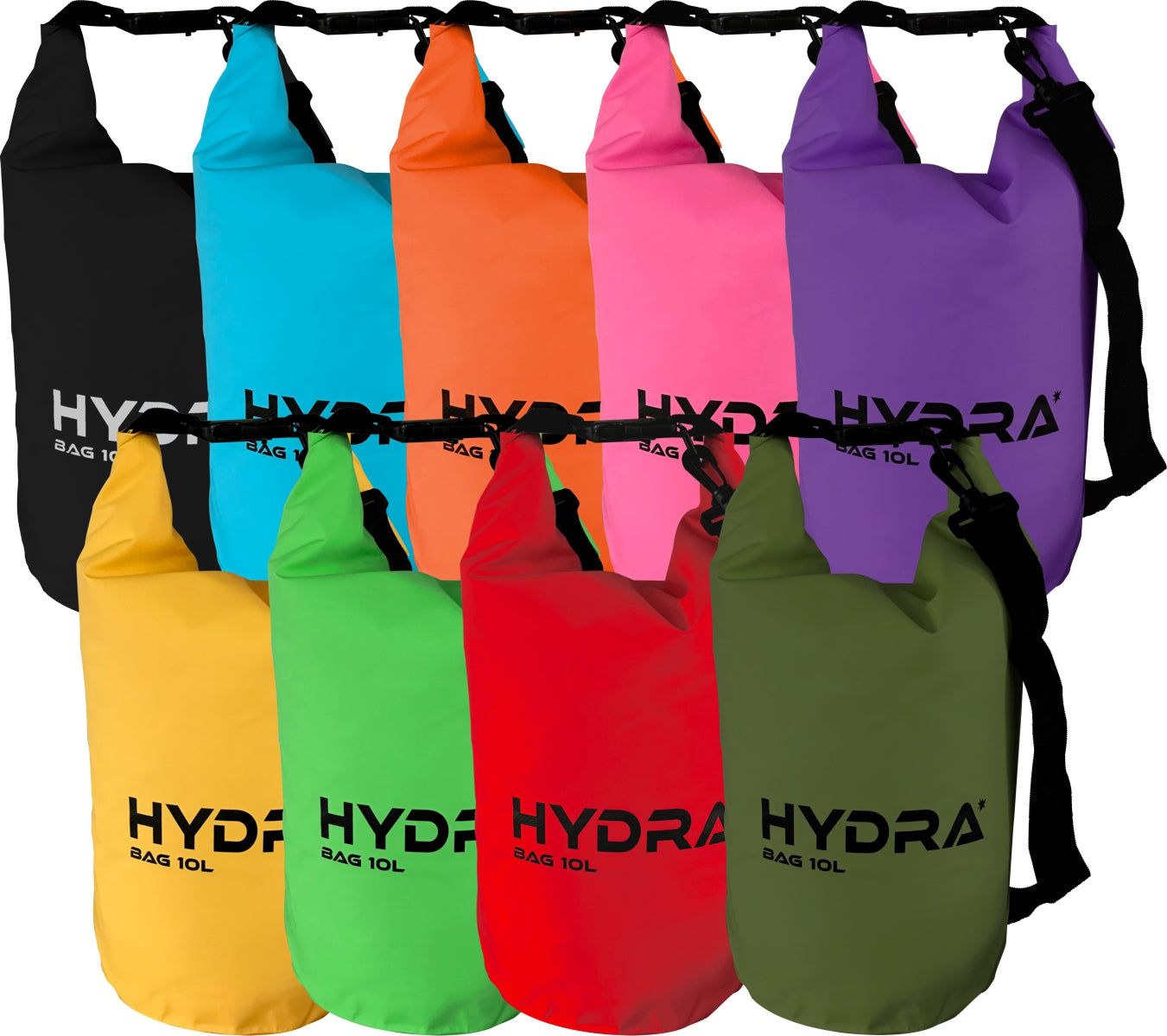 Waterproof Bag 10L Backpack Strong PVC 500 Kayak For documents electronic multipurpose