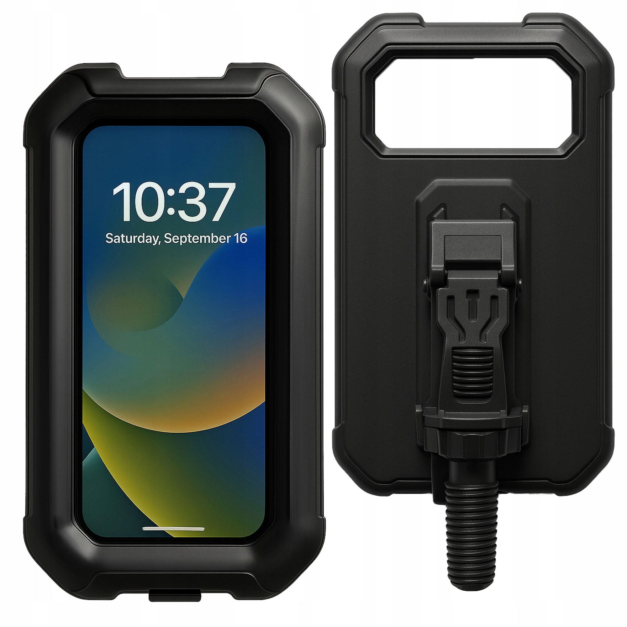 Waterproof Bicycle Holder GPS Phone Case Steering Wheel Cover For mobile