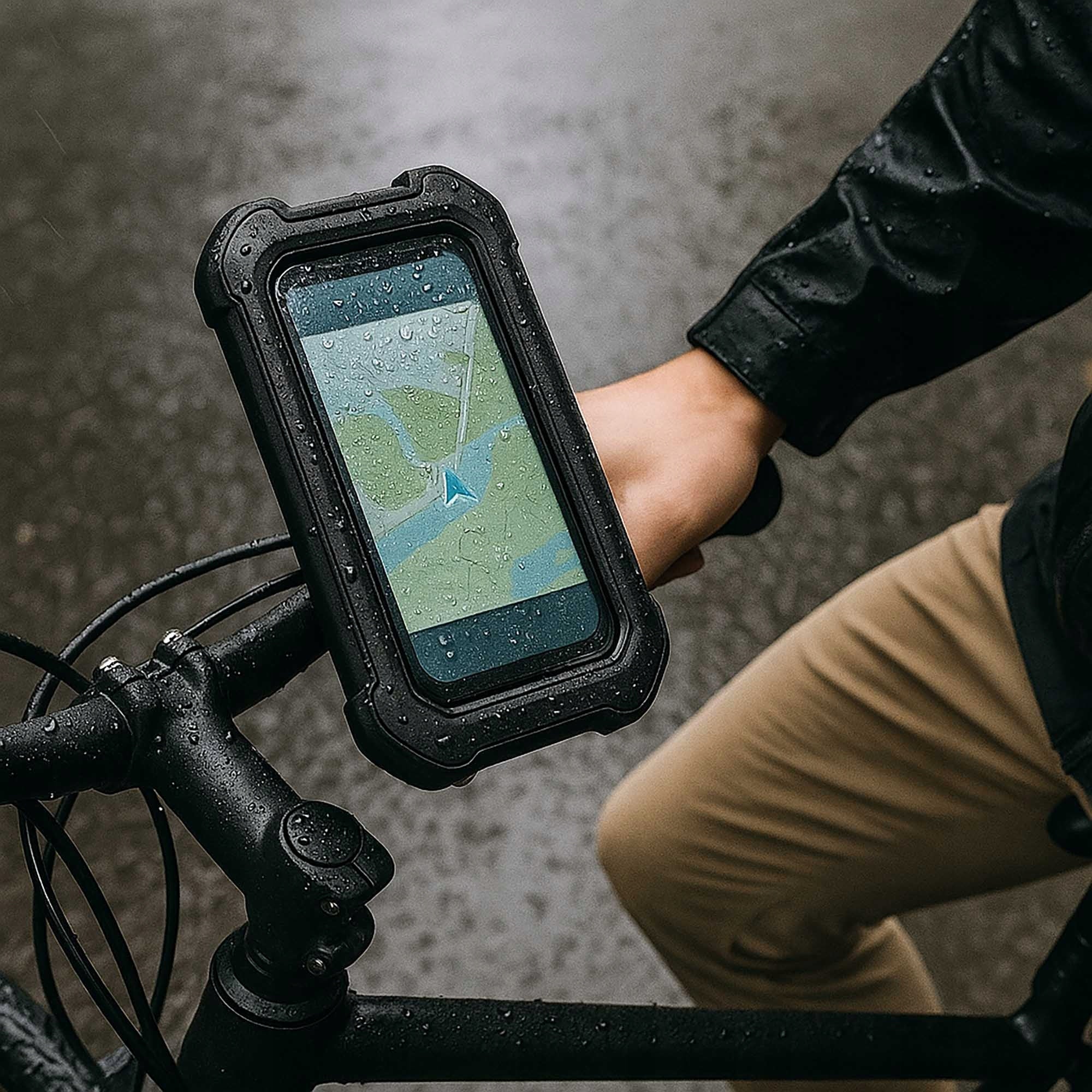 Waterproof Bicycle Holder GPS Phone Case Steering Wheel Cover Model Vitolog Trzymak Trzymacz Stojak Motocyklowy Rower