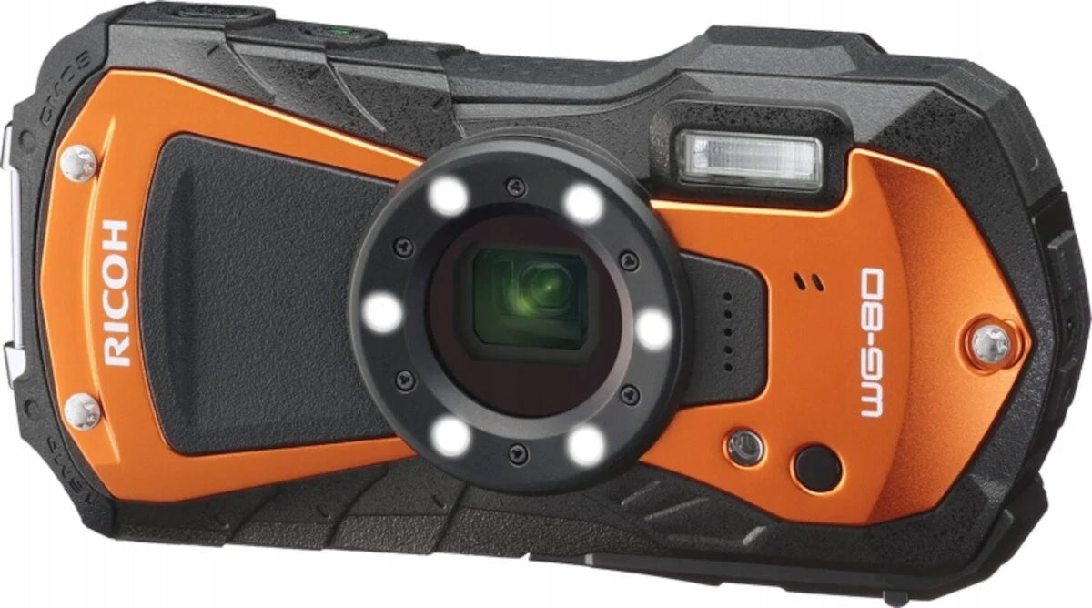 Waterproof Camera Ricoh WG-80 orange