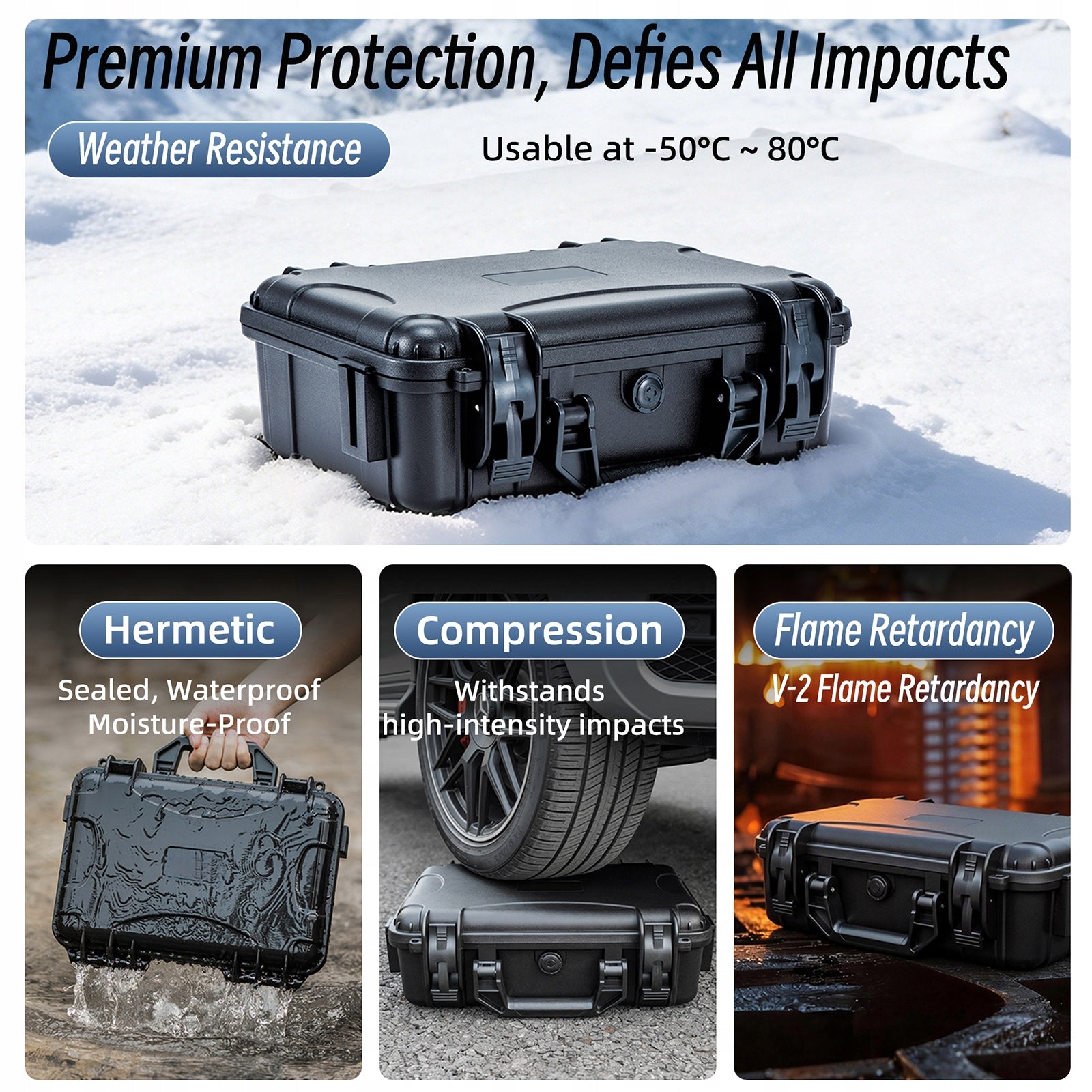 Waterproof Carry Case For DJI Lito1/X1 RC-N3 Fly More Combo Shoulder Case Brand STARTRC