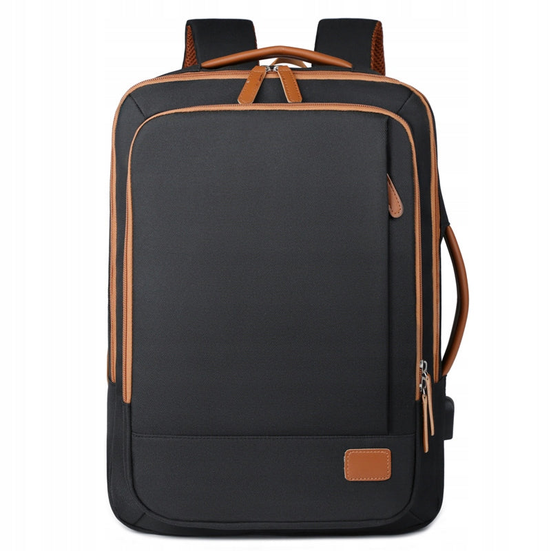Waterproof City Business Backpack Laptop Backpack USB Black Packaging status original
