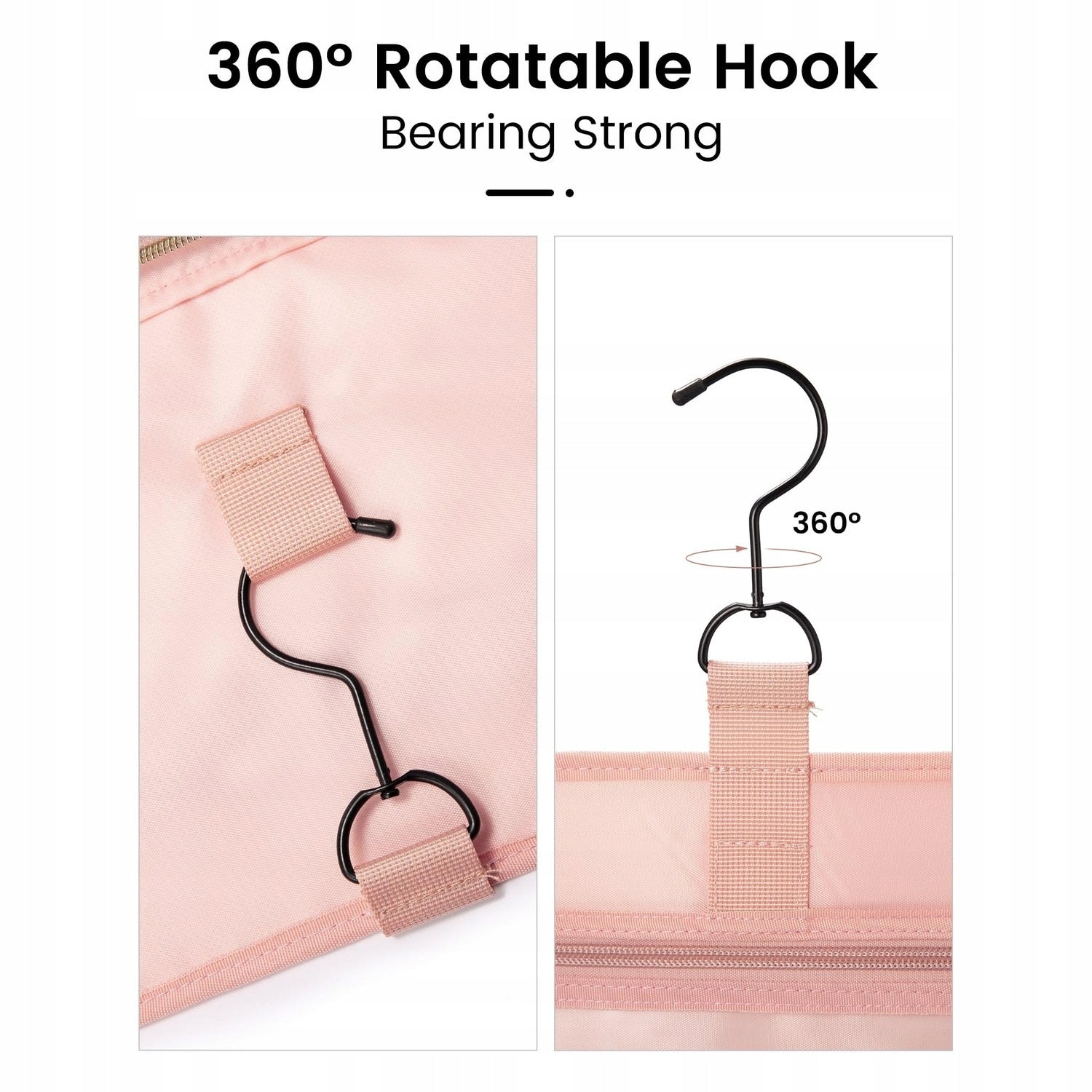 Waterproof Cosmetic Bag for Women - With 360° Hook Manufacturer code B0G29CJJL7