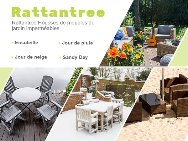 Waterproof Cover for Garden Furniture 170x94x70 cm Oxford 420D UV Resistant EAN (GTIN) 3198123602861