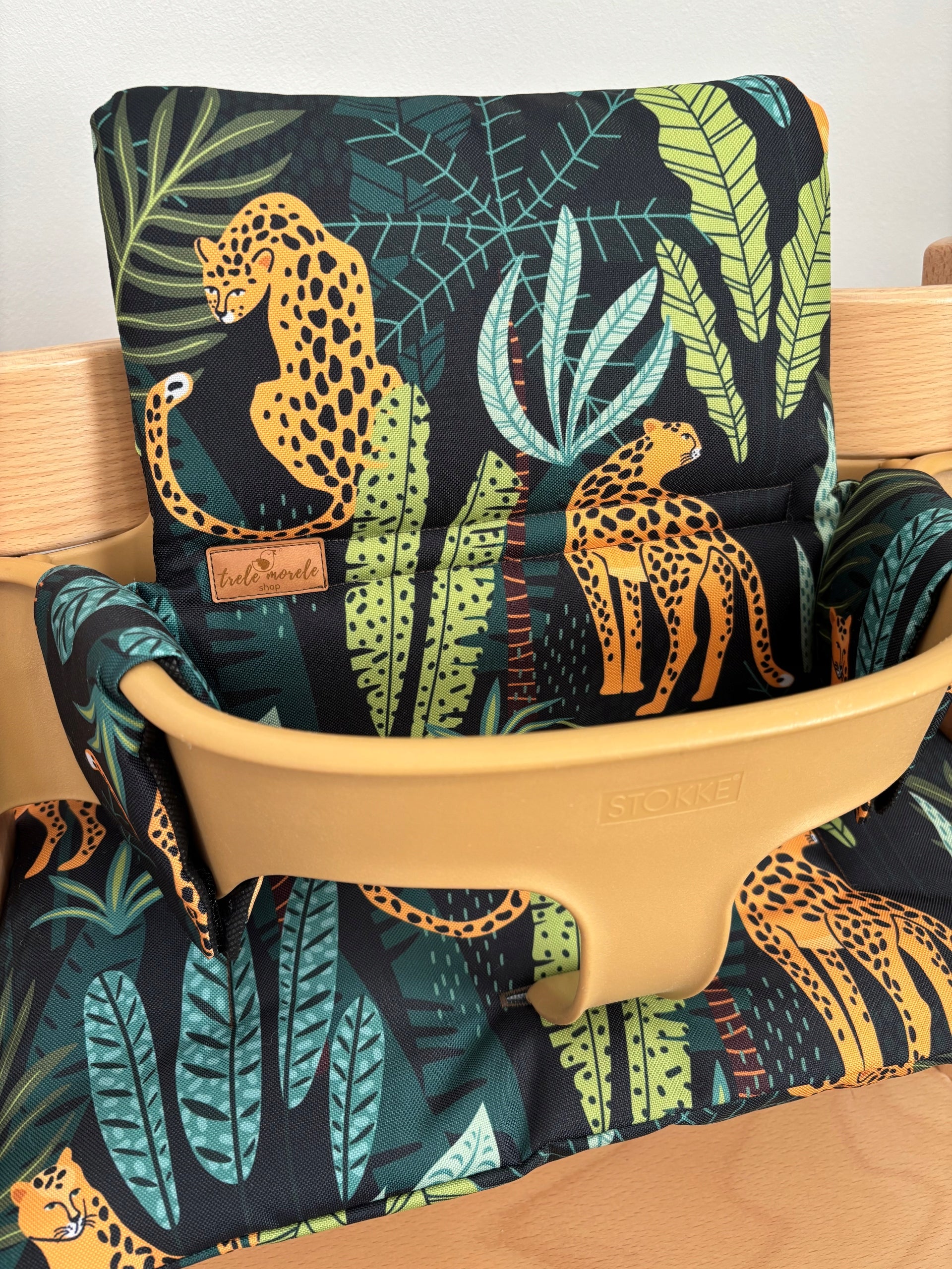 Waterproof Cushions for Stokke Tripp Trapp 2in1 Cheetahs