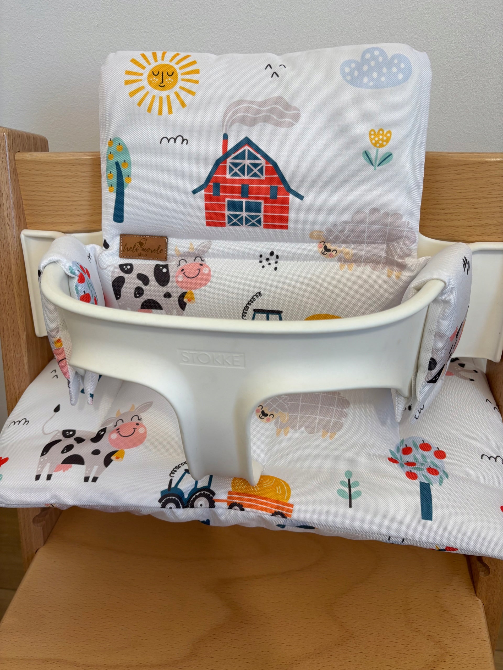 Waterproof Cushions for Stokke Tripp Trapp 2in1 Farm Packaging status original